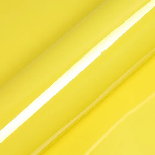 Texture du film Gloss Lemon Yellow