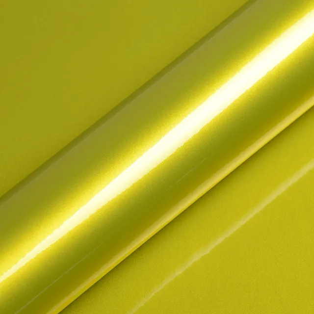 Texture du film Gloss Metallic Yellow