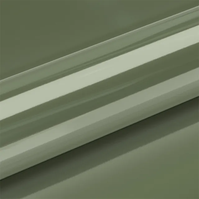 Texture du film Gloss Olive Green