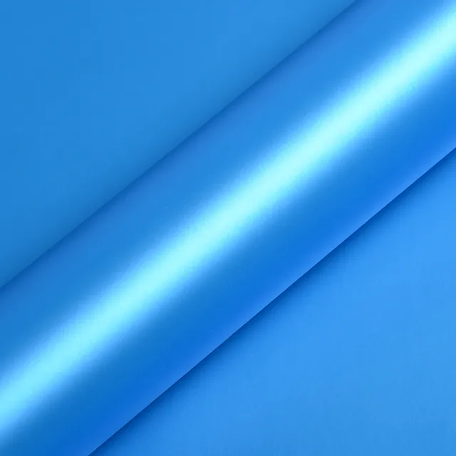 Texture du film Satin Ara Blue Metallic