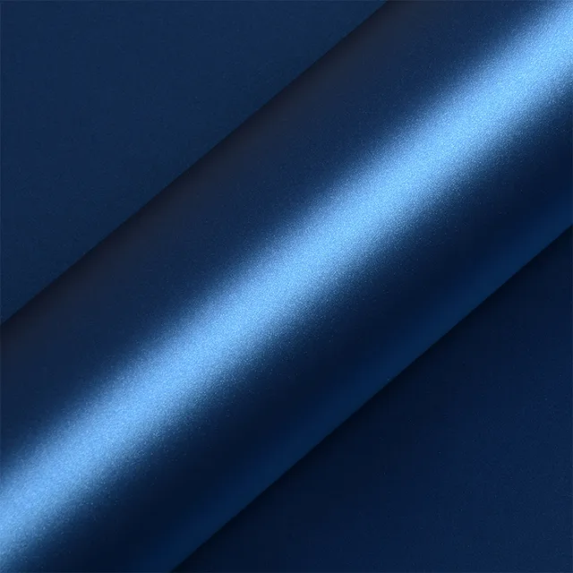 Texture du film Satin Celestial Blue Metallic