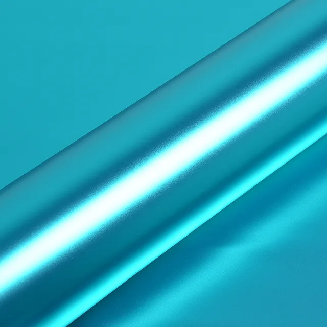 Texture du film Satin Chrome Light Blue