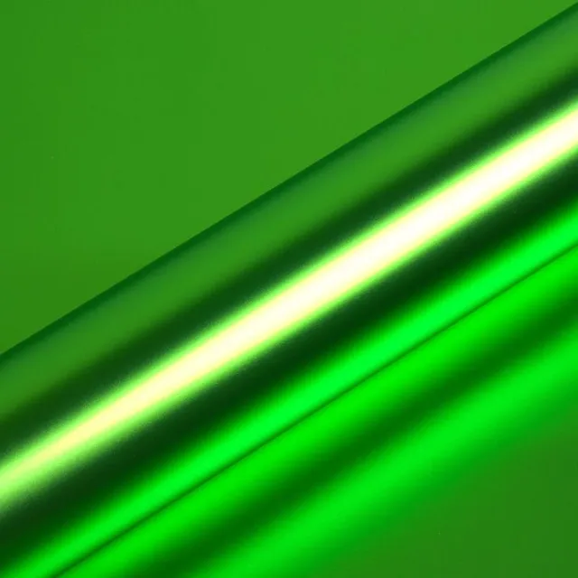 Texture du film Satin Chrome Lime Green
