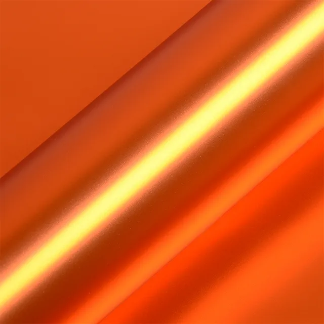 Texture du film Satin Chrome Orange