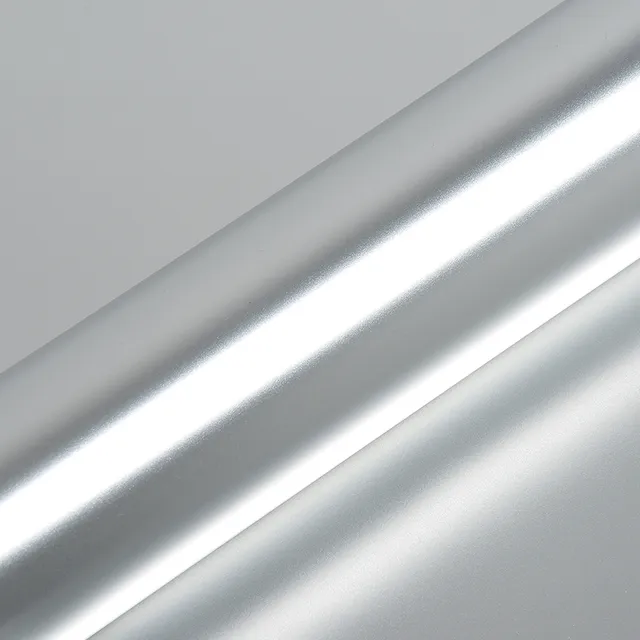 Texture du film Satin Chrome Silver