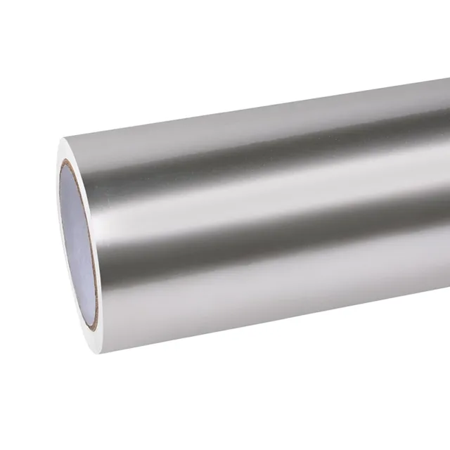 Texture du film Liquid Matte Silver