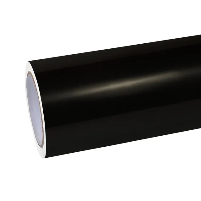 Texture du film Matte Chrome Black