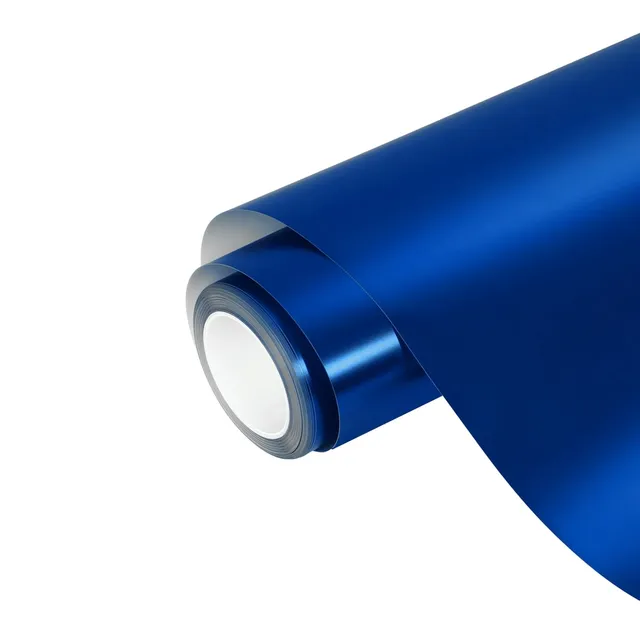 Texture du film Matte Chrome Blue