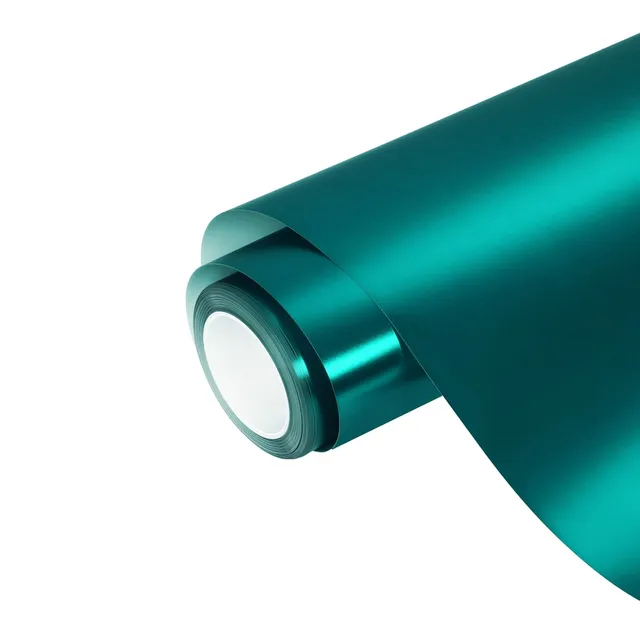 Texture du film Matte Chrome Emerald Green