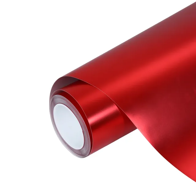 Texture du film Matte Chrome Red