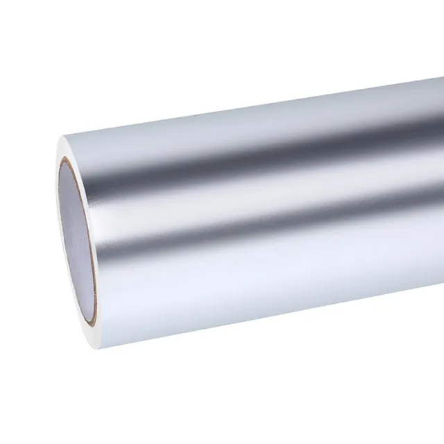 Texture du film Matte Metallic Silver Glitter