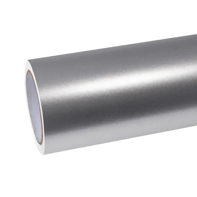 Texture du film Matte Metallic Silver
