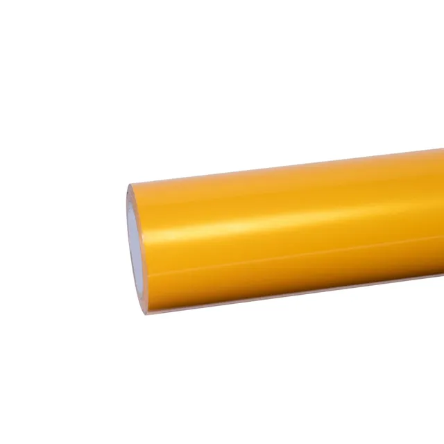 Texture du film Matte Metallic Yellow