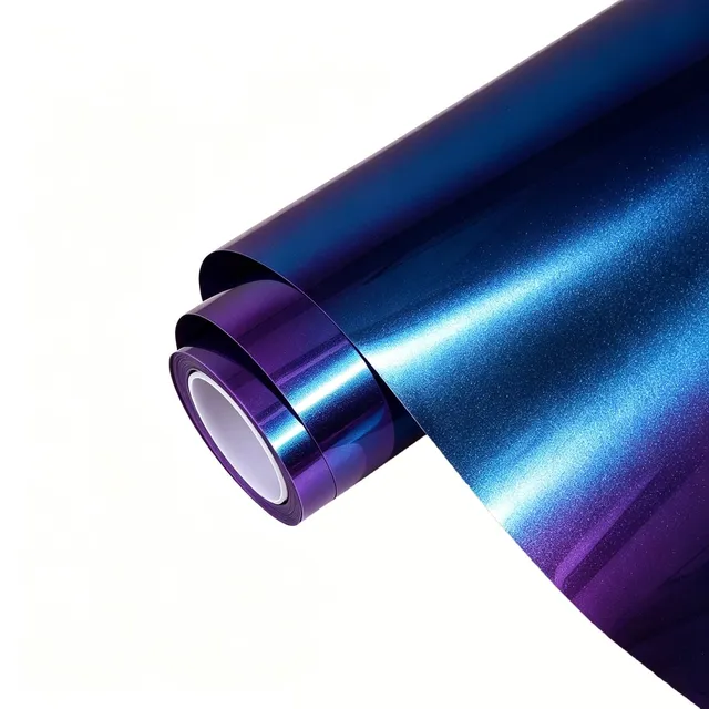 Texture du film Purple And Red Chameleon