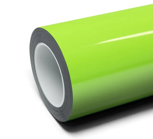 Texture du film Super Gloss Acid Green