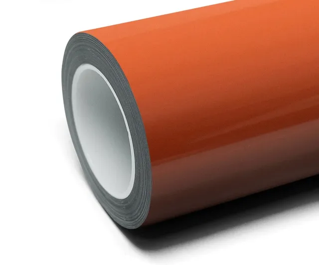 Texture du film Super Gloss Burnt Yellow