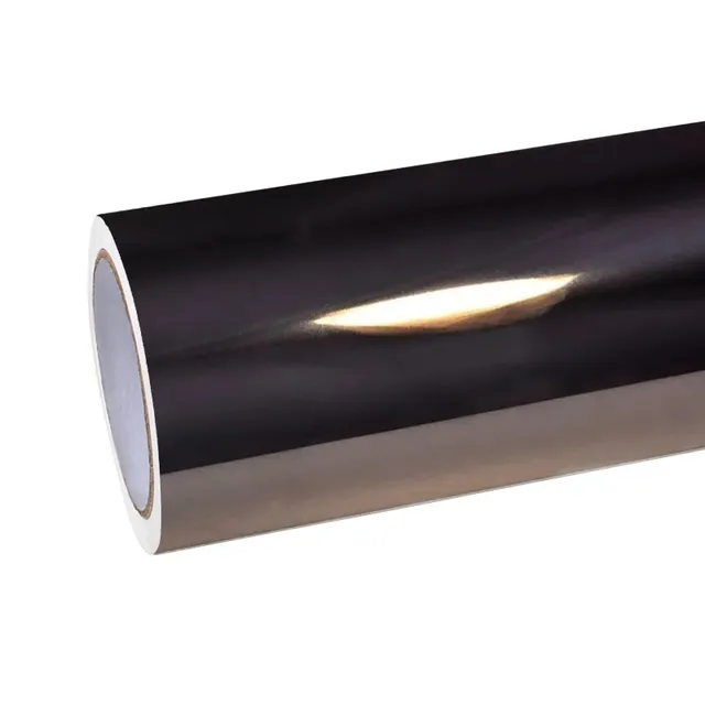 Texture du film Super Gloss Chrome Black