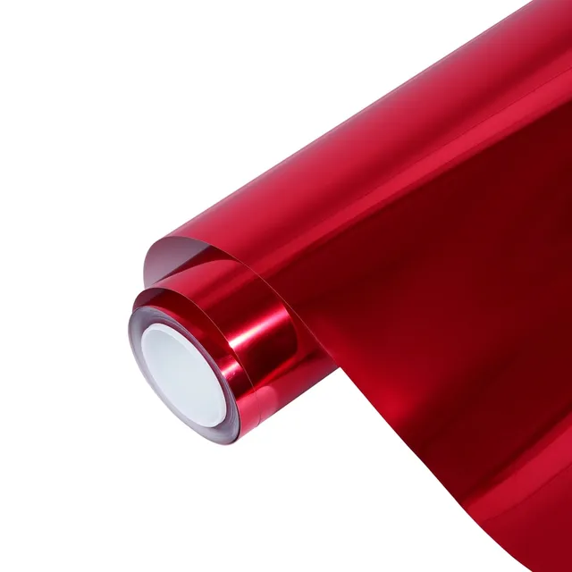 Texture du film Super Gloss Chrome Red