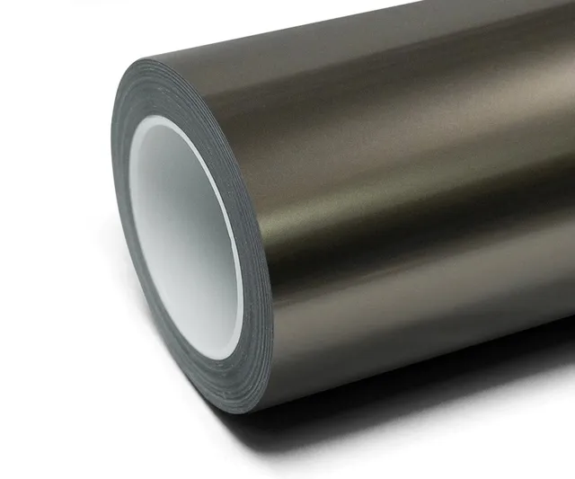 Texture du film Super Gloss Metallic Aluminum Grey