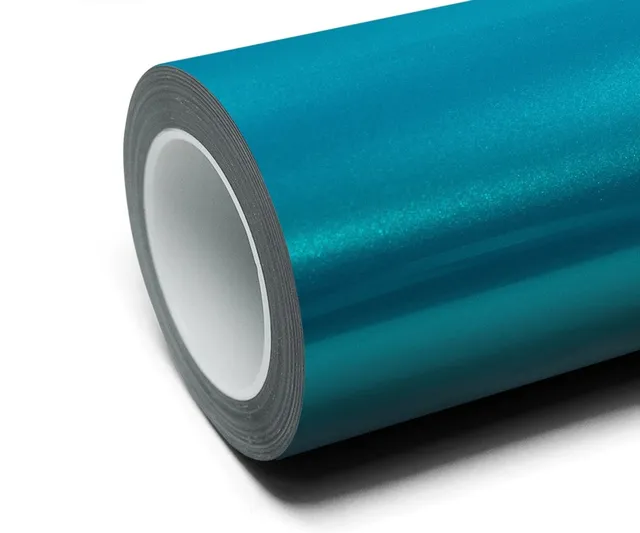 Texture du film Super Gloss Metallic Atomic Blue