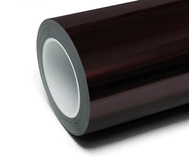 Texture du film Super Gloss Metallic Black Rose