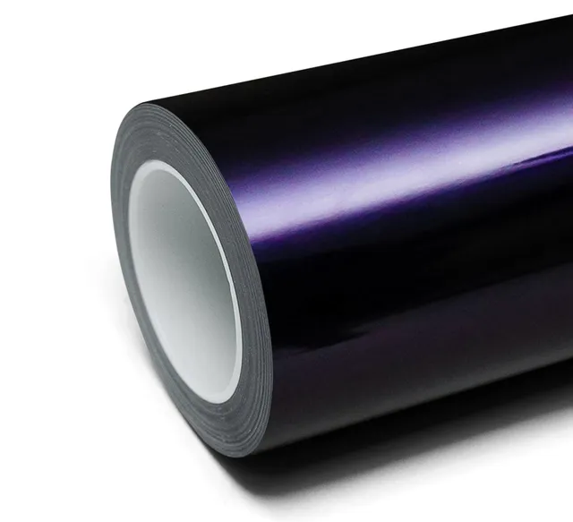 Texture du film Super Gloss Metallic Midnight Purple