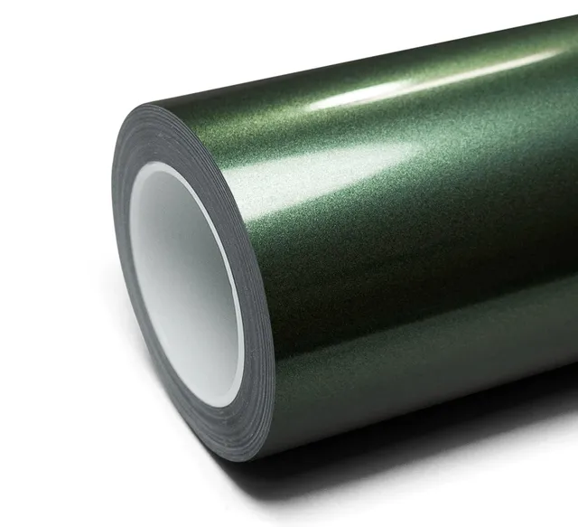 Texture du film Super Gloss Metallic Racing Green