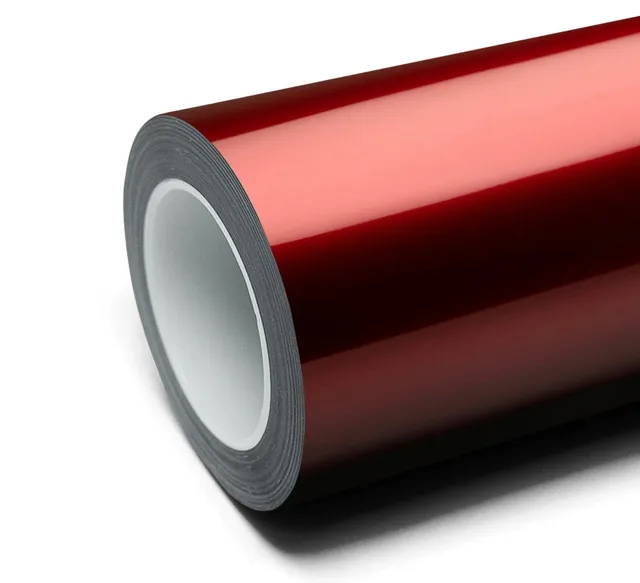 Texture du film Super Gloss Metallic Vampire Red