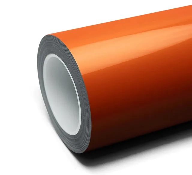 Texture du film Super Gloss Pearl Marigold Orange