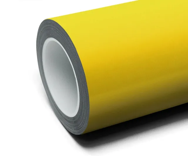 Texture du film Super Gloss Realgar Yellow