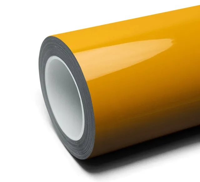 Texture du film Super Gloss Signal Yellow