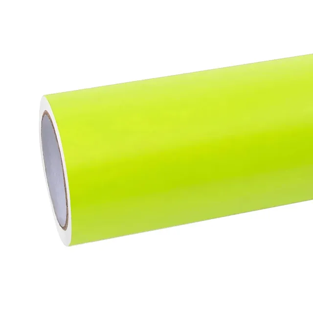 Texture du film Ultimate Flat Fluorescence Yellow